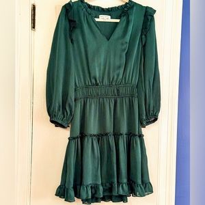 Willa Story Rich Green Dress